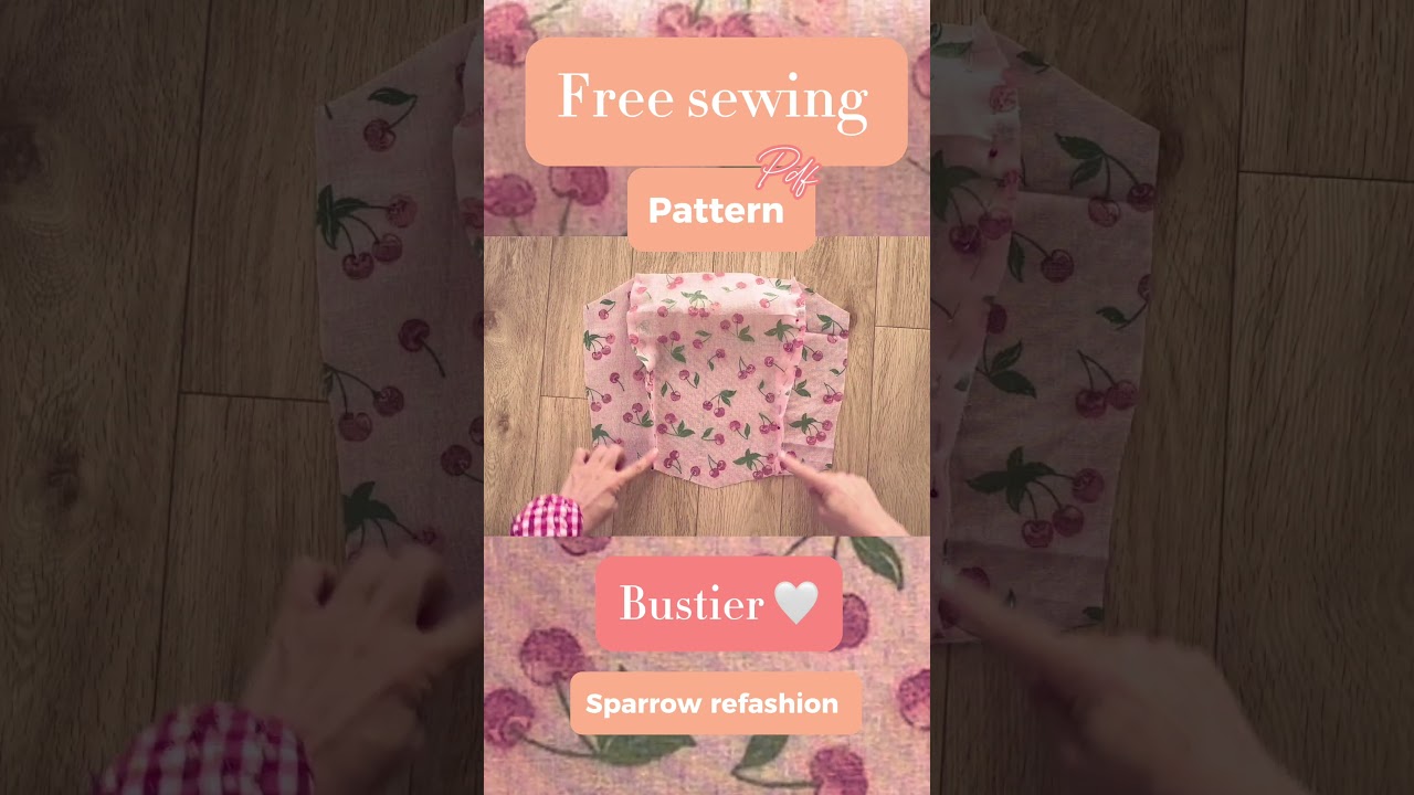 How to Make a Bustier Top Pattern: A Beginner’s Guide | Free sewing Patterns