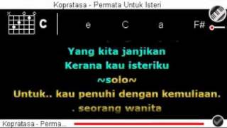 Download lagu Kopratasa - Permata Untuk Isteri dgn Kord   Lirik.mp4 mp3