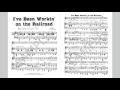 I Ve Been Workin On The Railroad MusicK8 Com Singles Reproducible Kit