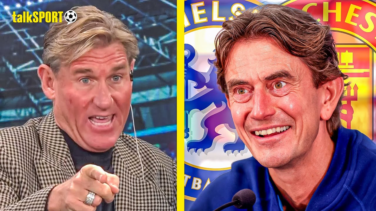"SUCKS AT INTERVIEWS!" Simon Jordan REACTS to Thomas Frank's Interviews with Man United & Chelsea!
