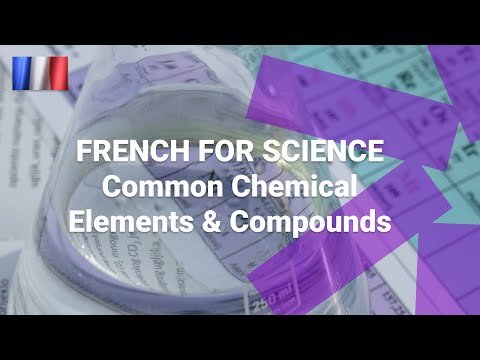 French for Science What Are Branches of Science Called in French