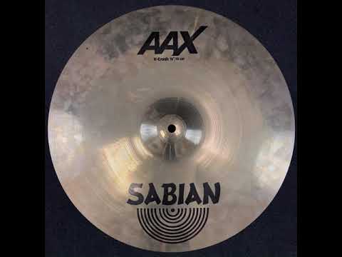 Sabian 16" AAX V-Crash Cymbal - 1046g