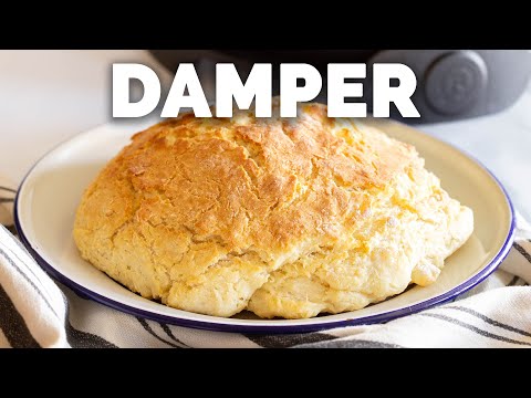 Damper - Aussie Camp Bread Recipe [Just 5 Ingredients!]