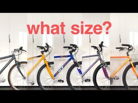 how to size a vintage mountain bike - ultimate guide