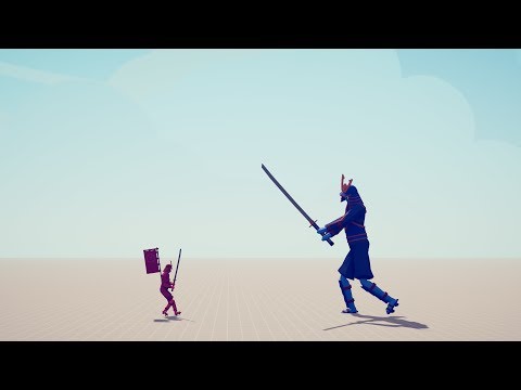 SHOGUN vs ALL UNITS - Totally Accurate Battle Simulator TABS