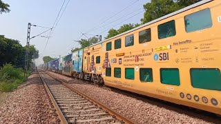 [5 In 1] High SPEED Trains SBI DOUBLE DECKER + Shatabdi + CAR PERCEL India's FASTEST Trains INDIAN
