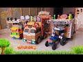 Truck Vs Mini Tractor Dj Competition Dj Truck Loading Small Cardboard Dj Truck Setup Tech Toyz