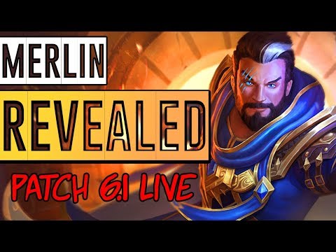 SMITE Patch 6.1: MERLIN SHOWCASE! THIS GOD LOOKS INSANE! - Season 6 Patch