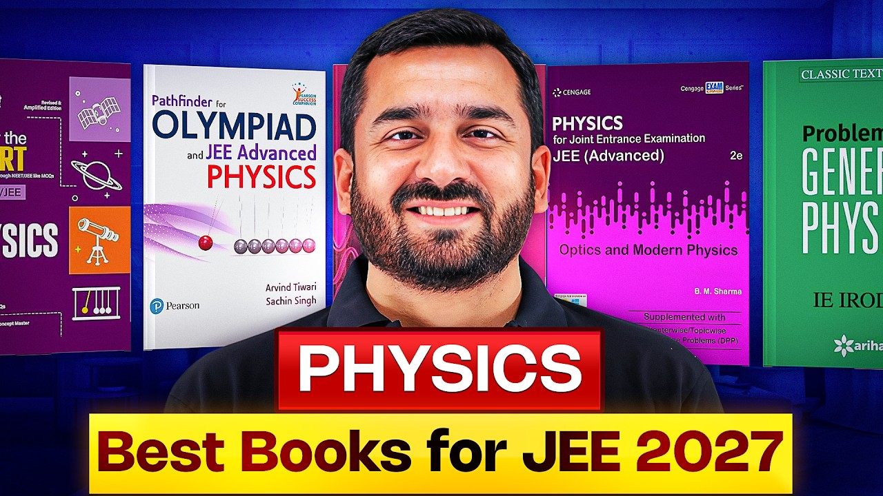 Best Books for Physics for JEE Main & Advanced 2027 | MathonGo