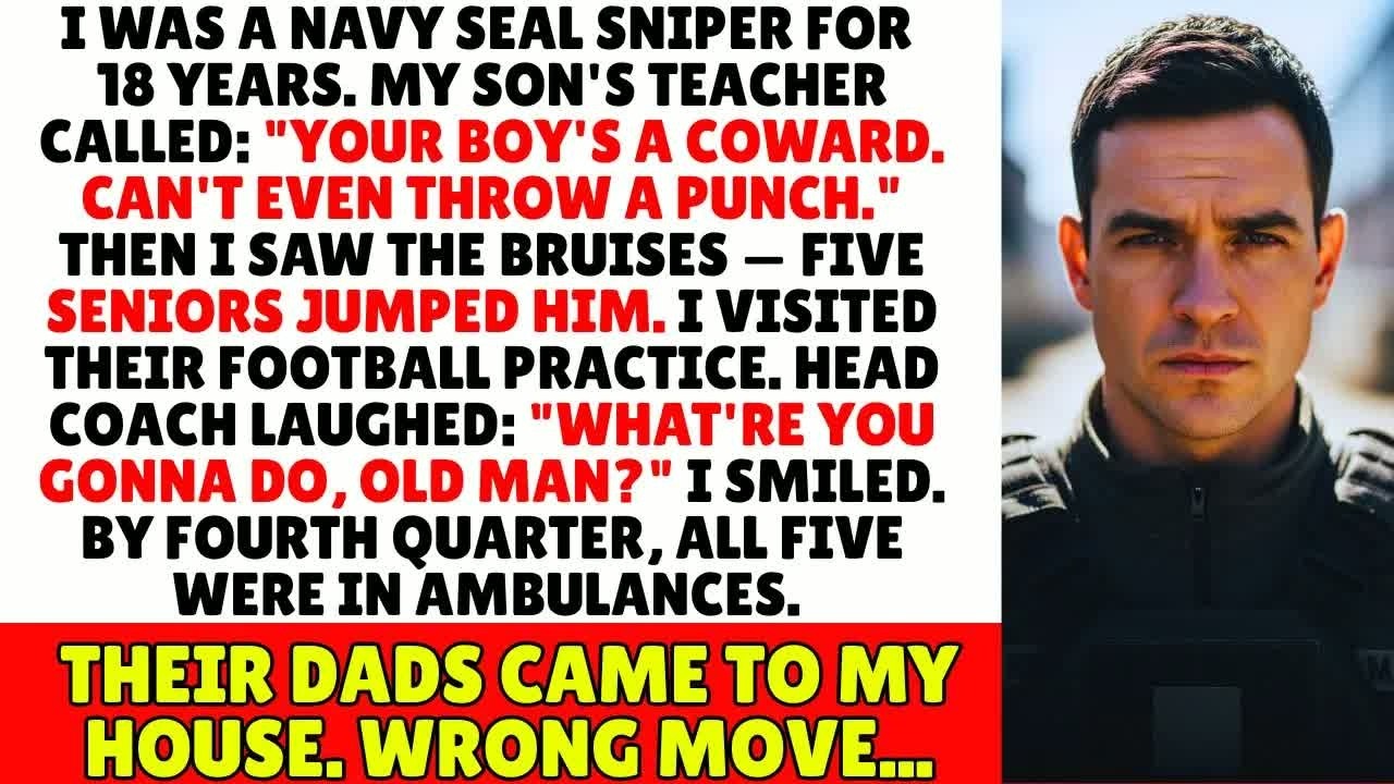 Son's Teacher Called Him a ＂Coward＂ — Didn't Know I Was a Navy SEAL Sniper for 18 Years