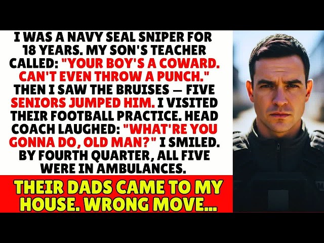 Son's Teacher Called Him a ＂Coward＂ — Didn't Know I Was a Navy SEAL Sniper for 18 Years SDDEFAULT Thumbnail