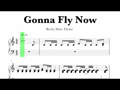 Bill Conti - Gonna Fly Now Main Theme From Rocky Sheet Music
