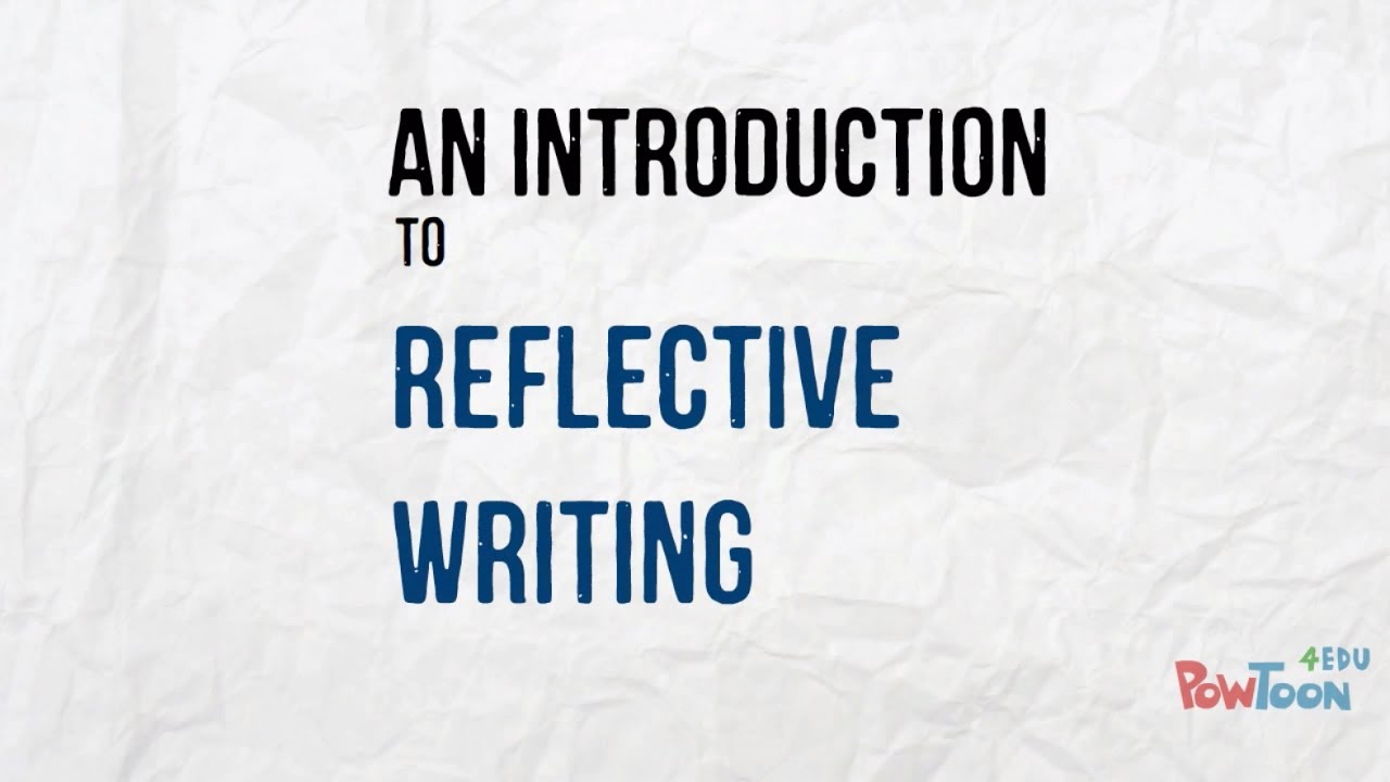 Reflective writing