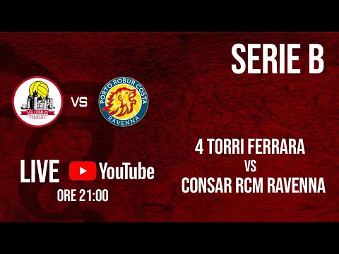 Serie B: 4 Torri Ferrara - Consar Ravenna