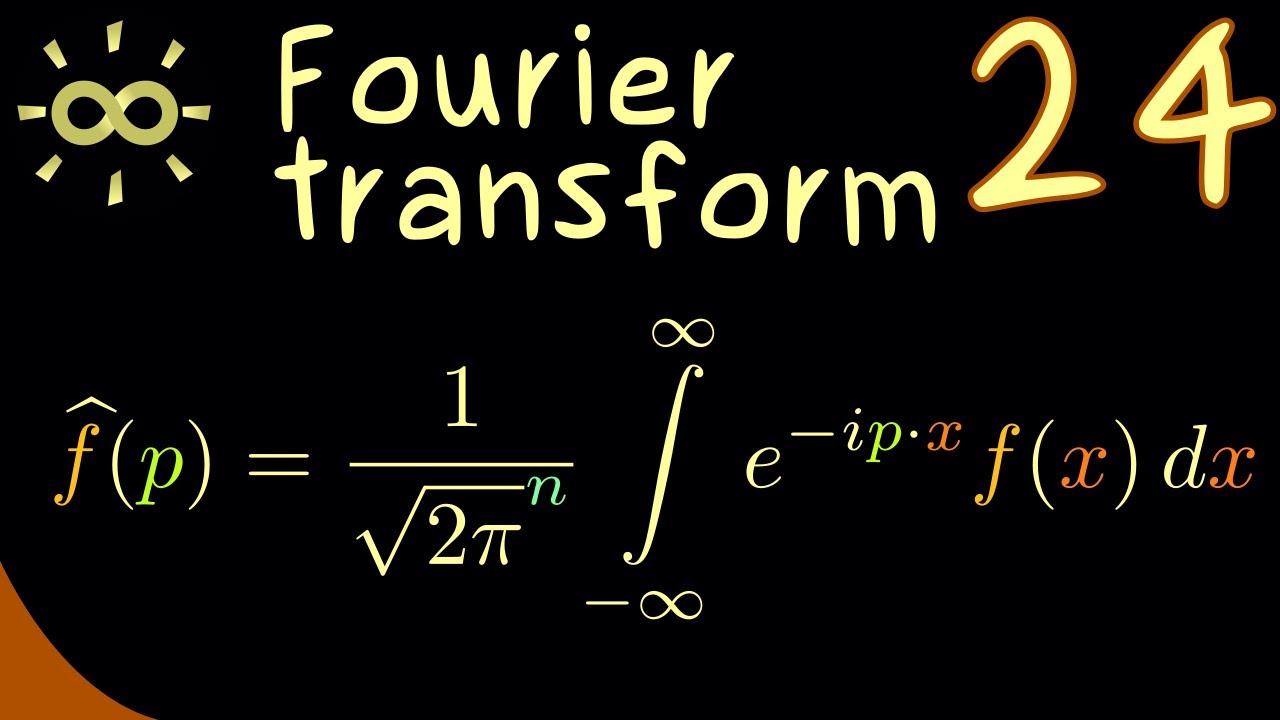 Fourier Transform 24 | Definition of the Fourier Transform [dark version]