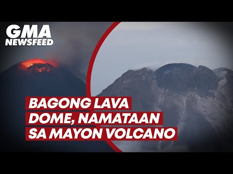 Bagong lava dome, namataan sa Mayon Volcano GMA News Feed