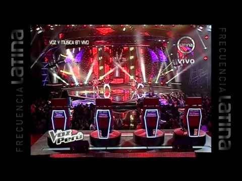 Andrea Ramos deslumbra a más de uno de con potente voz