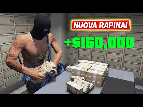 NUOVA RAPINA IN BANCA! - GTA 5 ONLINE