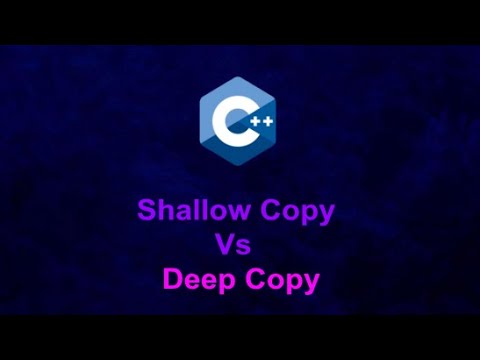 Shallow Copy vs Deep Copy Constructor in C++