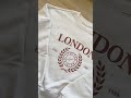 BUZO CROP ESTAMPADO VARSITY LONDON LTD EDITION