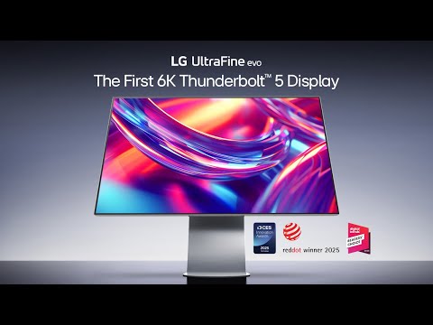 LG UltraFine evo 32U990A-S Monitor | 32" 6K Resolution Display with Thunderbolt™ 5