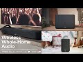 Home Sound Bar 550 Virtual 4-Channel Network Soundbar with HEOS
