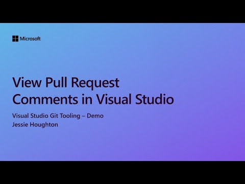 View Pull Request Comments in Editor