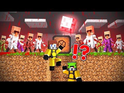 BLOOD APOCALYPSE vs Doomsday Bunker in Minecraft - Maizen JJ and Mikey