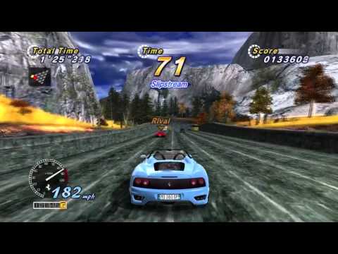 Outrun Online Xbox 360 arcade gameplay. The perfect Summer game.