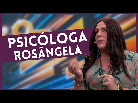 Índio Behn incorpora Dra. Rosangela em show de stand up no Faustão