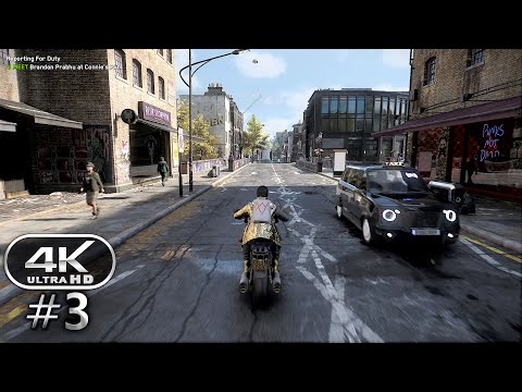 Watch Dogs Legion Gameplay Walkthrough Part 3 - PC 4K 60FPS No Commentary
