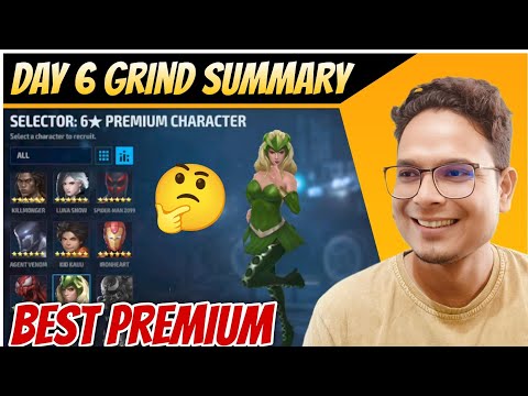 Best Selector 6* Premium Characters in MFF 🤔| Marvel Future Fight