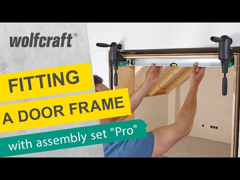 wolfcraft Door frame assembly set "Pro" (part no. 3676000)