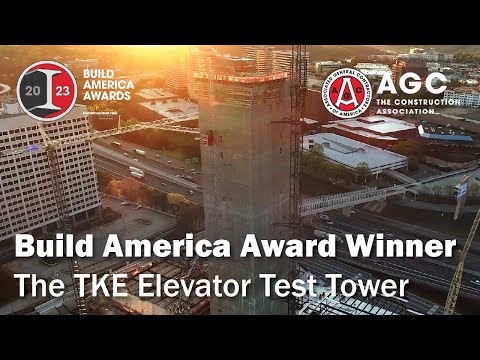 Build America Award Winner: The TKE Elevator Test Tower