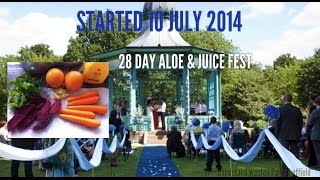 Day 1 of 28 Day Aloe & Juice Fest