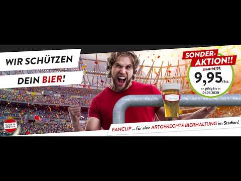 FANCLIP - Wir schützen dein Bier! Sonder-Aktion bis 01.03.2020!