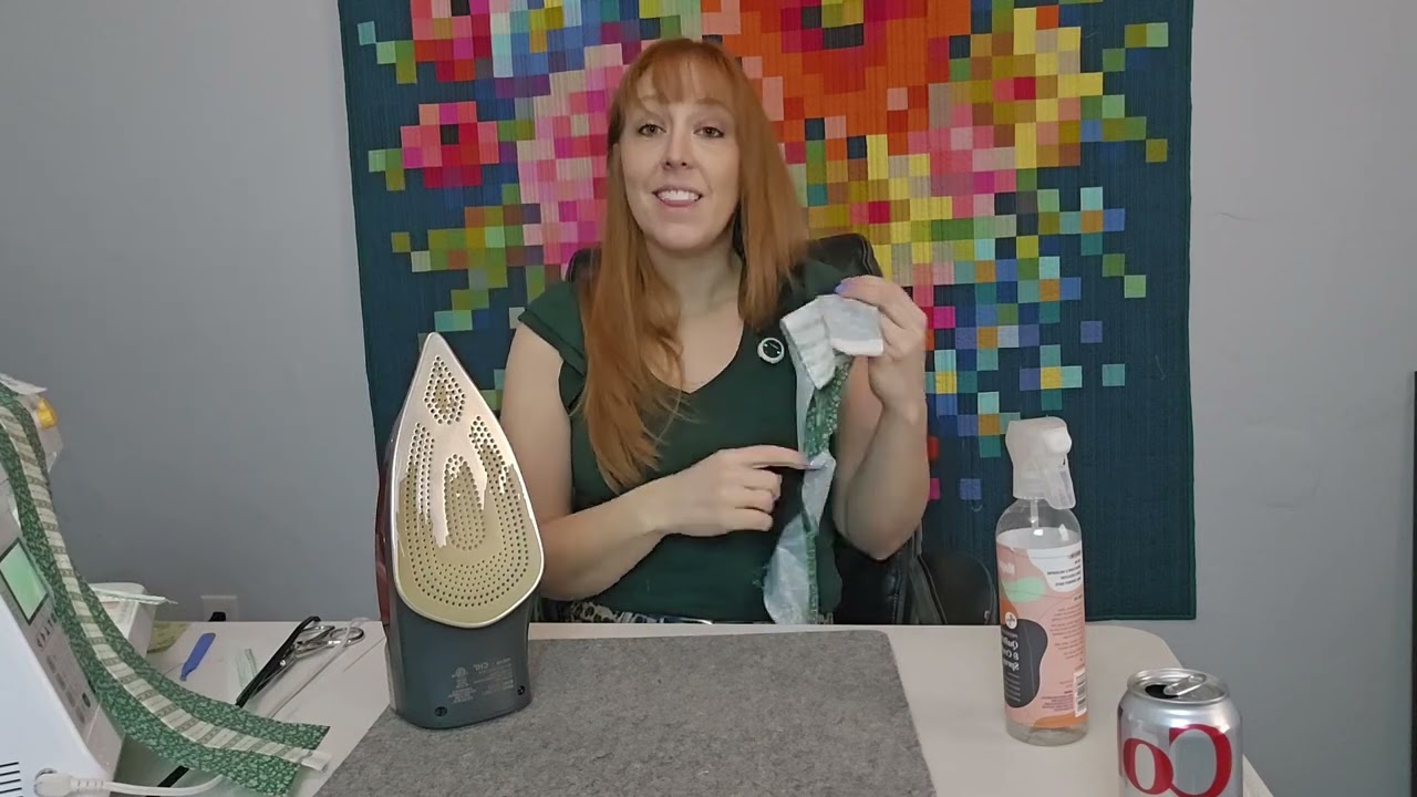 Jingle & Mingle Quilted Table Topper for Spring Tutorial | The Ginger Quilter 