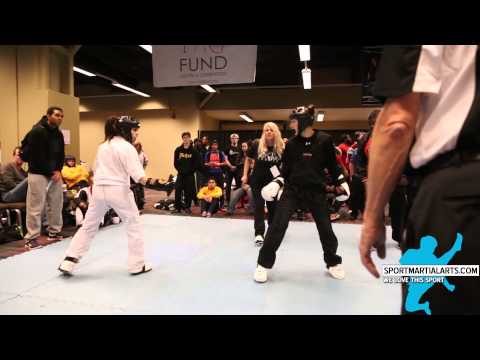 Natalia Kley Wiśniewska vs Gina Thornton - Womens Sparring - AKA Warrior Cup 2015