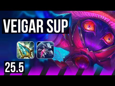 VEIGAR & Varus vs BLITZCRANK & Jinx (SUP) | KR Master | 25.5