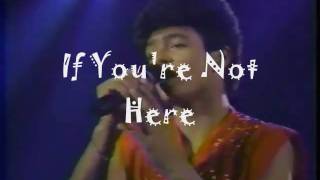 Menudo - IF YOU&#39;RE NOT HERE - Solid Gold