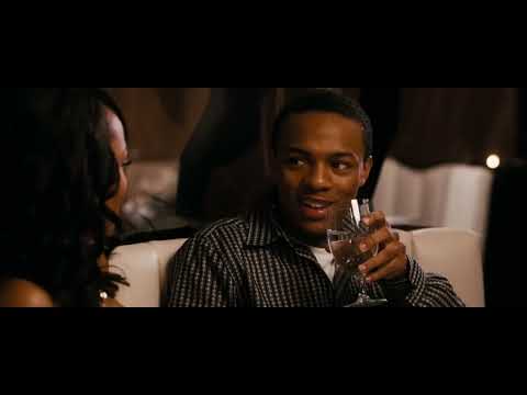 Lottery Ticket trailer image of the crowded block party on Kevin’s street