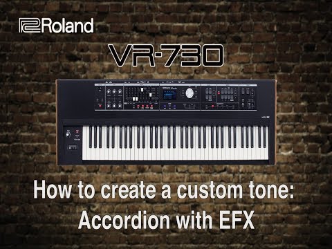 Roland VR-730 - Accordion with EFX
