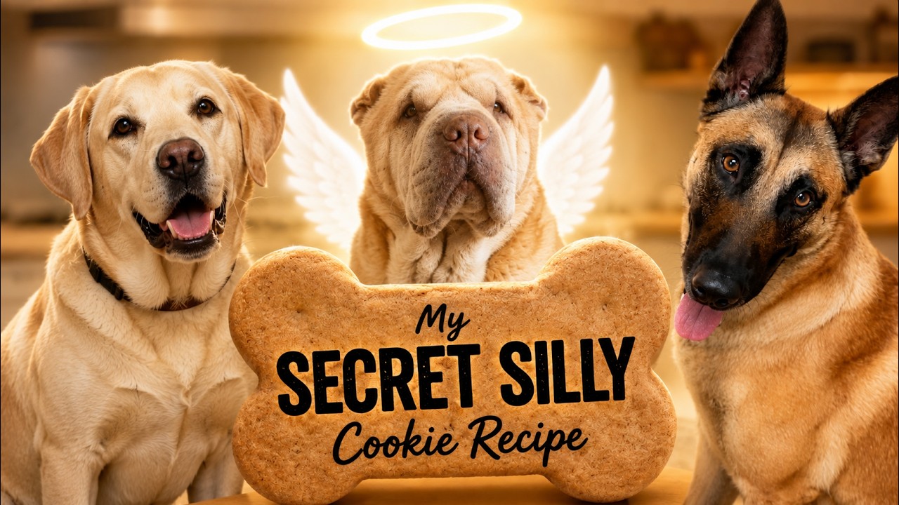 My Secret Cookie Recipe for Dogs - all natural treat!