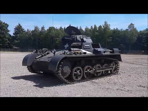 Erste Probefahrt des Panzer I seit über 20 Jahren
