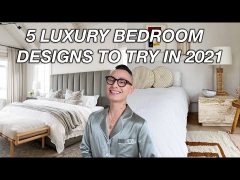5 LUXURY BEDROOM DESIGNS TO TRY IN 2021 | WHAT MAKES A BEDROOM LUXURIOUS? LET'S FIND OUT