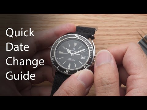 How to adjust date on a mechanical watch (and what to avoid)