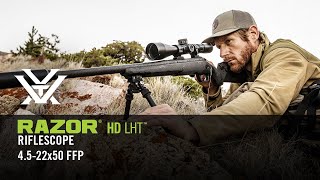 Video: Vortex Razor HD LHT 4.5-22x50 SF Belyst FFP XLR-2 MOA Kikarsikte