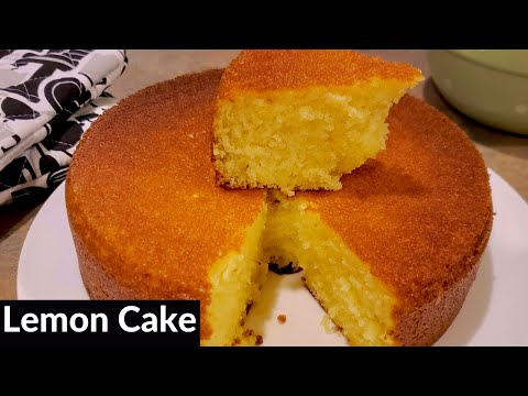 How to Make Fluffy LEMON CAKE | Homemade | Bake with Me