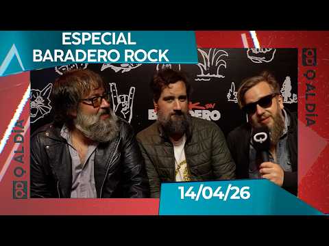 EL KUELGUE, GAUCHITO CLUB, EL ZAR, TABALEROS EN ROCK EN BARADERO 2026 #QAlDía 14/04/26