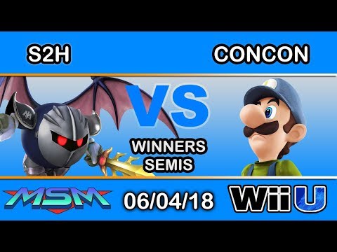 MSM 149 - SS | Concon (Luigi) Vs. Slither2Hunter (Metaknight) Winners Semis - Smash 4